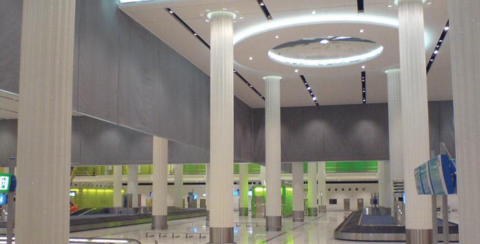 Smoke Curtains at Dubai International Airport