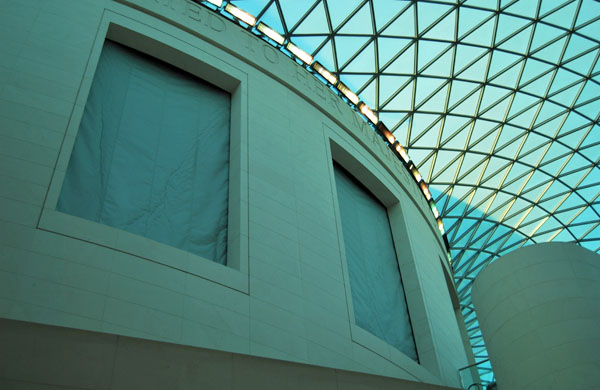 Fire curtains at the British Museum Reading Room