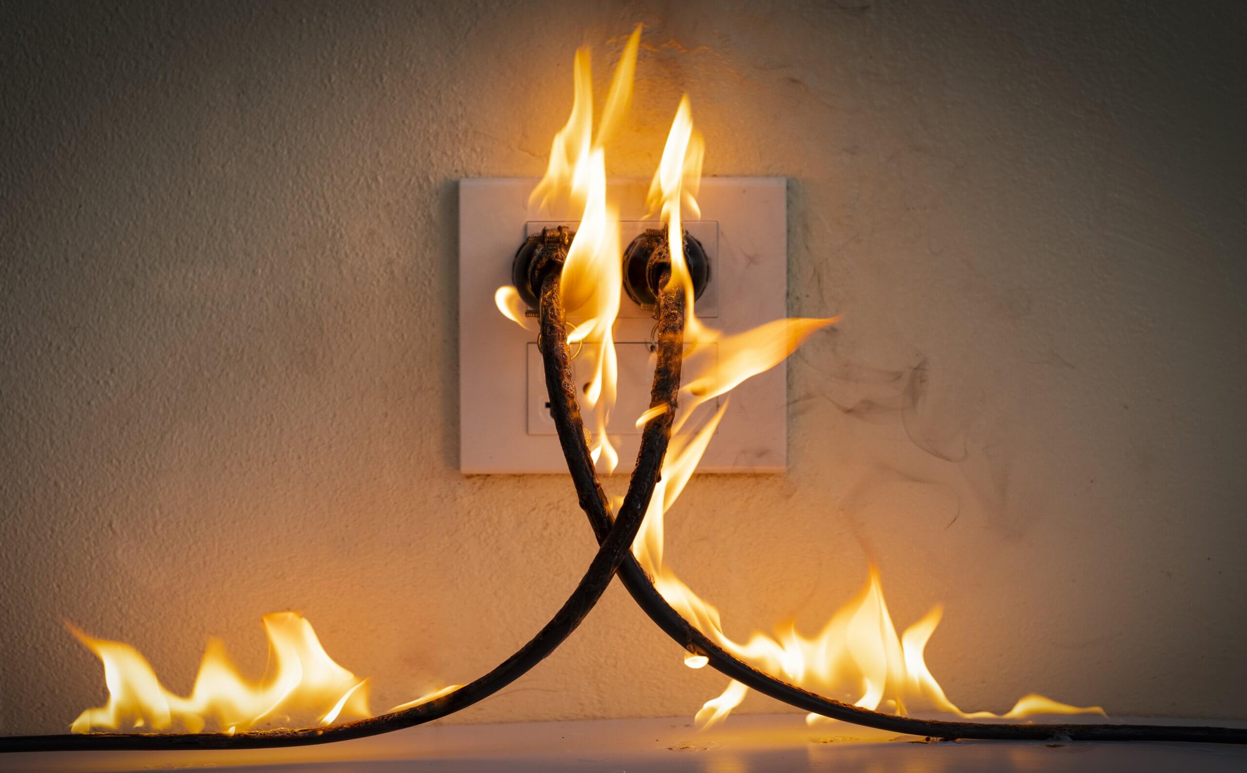 How to stop a fire without a fire extinguisher