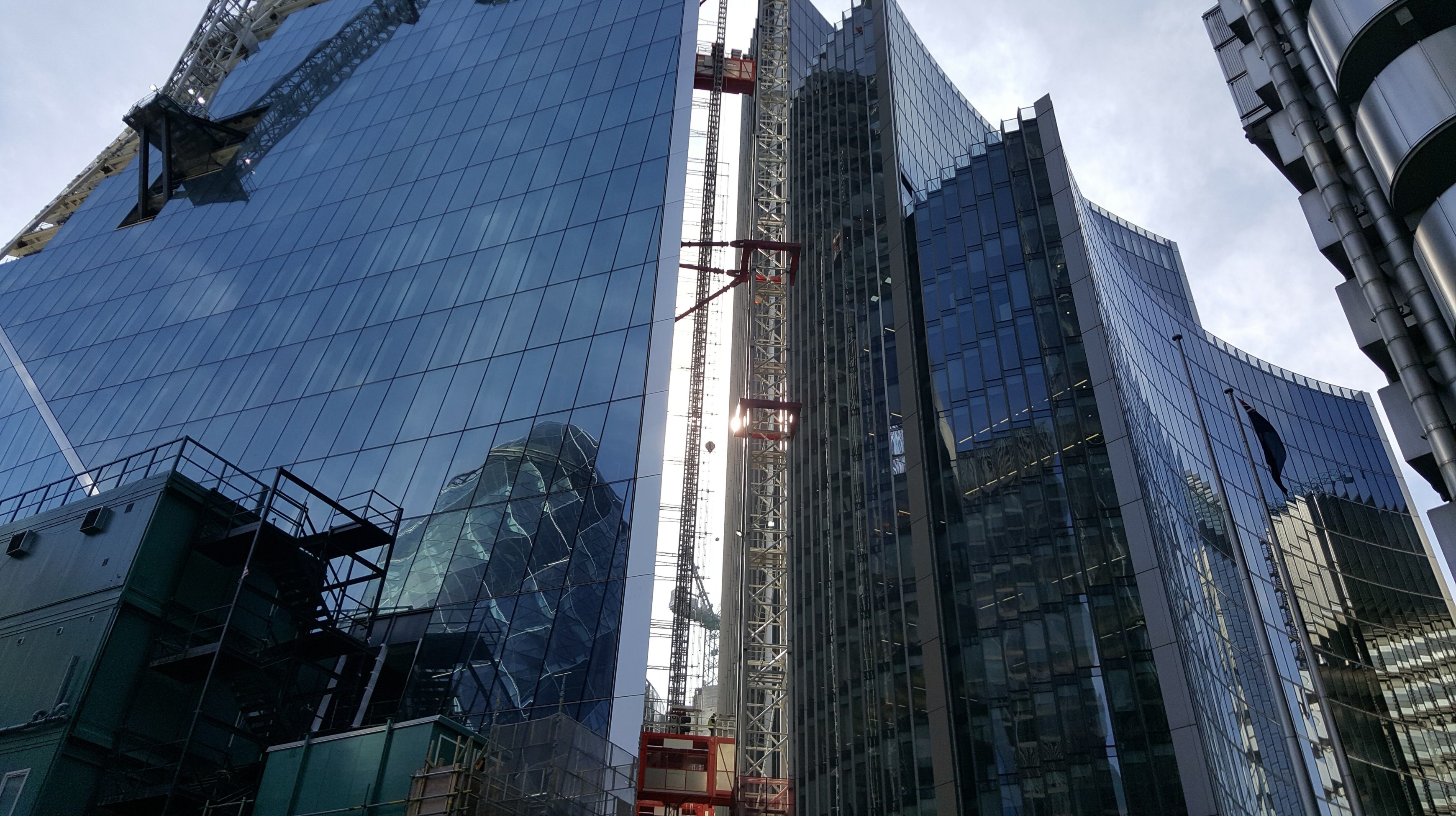 Tall office building in London