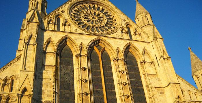 The outside of York Minster