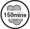 150 minutes smoke rating icon