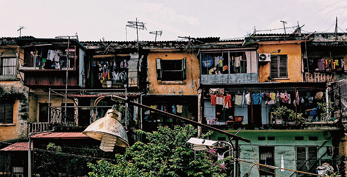 Shanty Town shacks