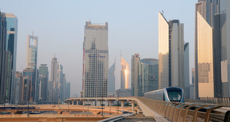 Dubai skyscrapers