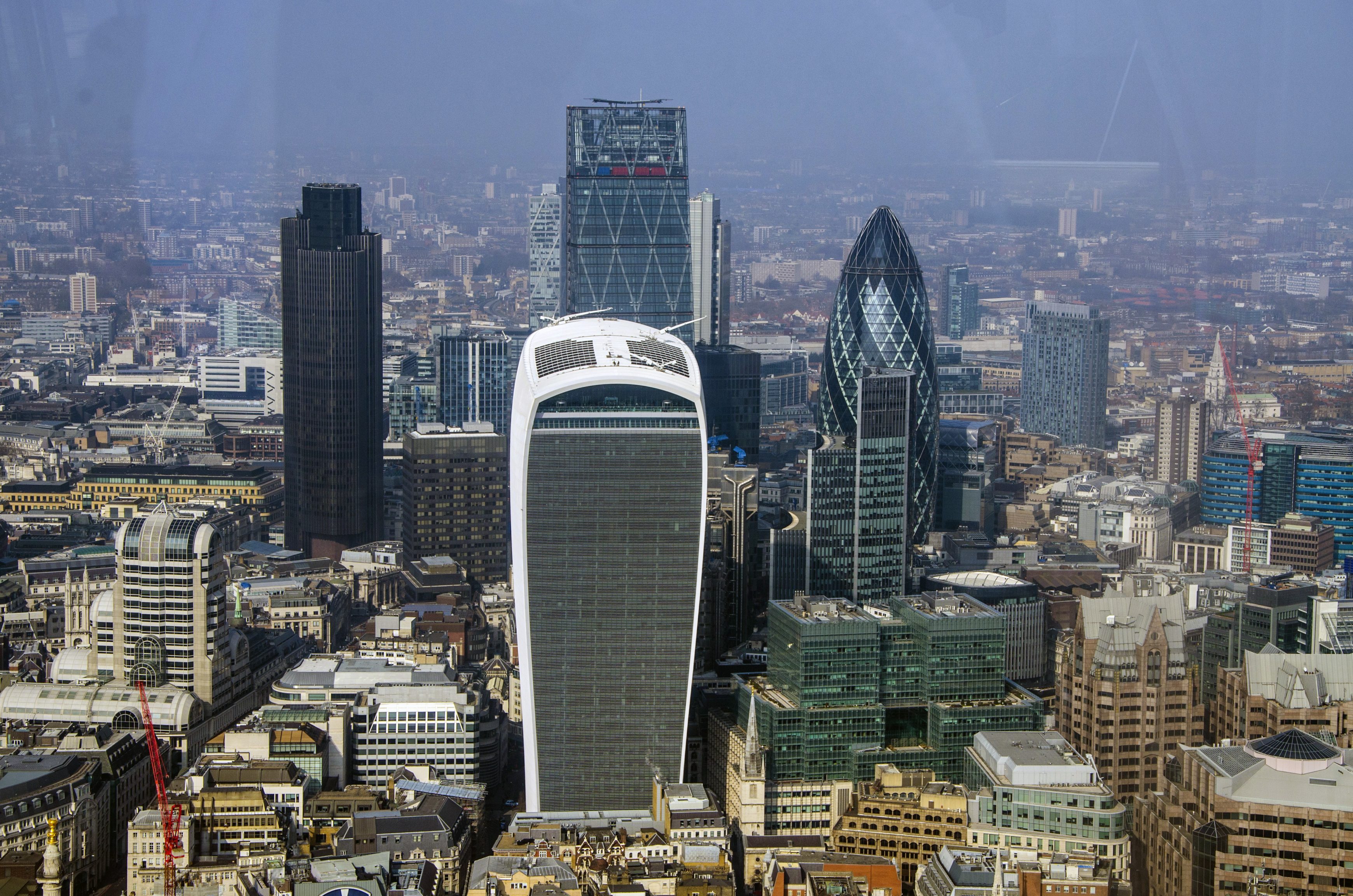 London Skyline Tall Buildings