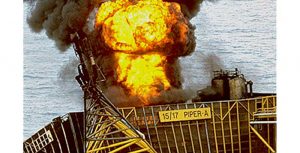 Piper Alpha oil rig fire