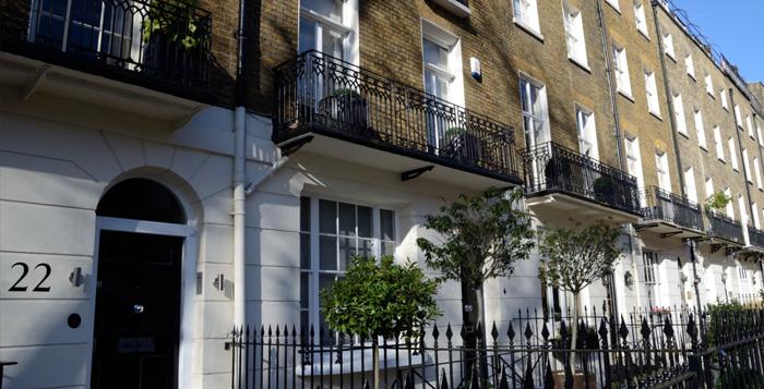Domestic homes in London
