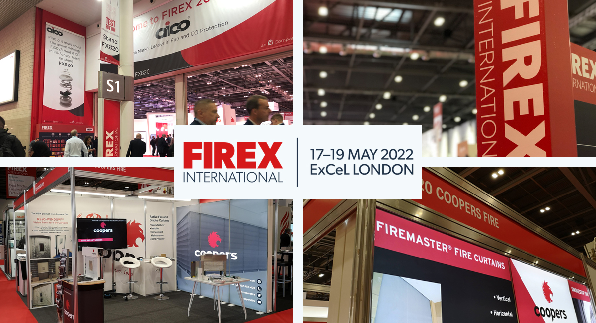 Coopers Fire are exhibiting at Firex 2022!