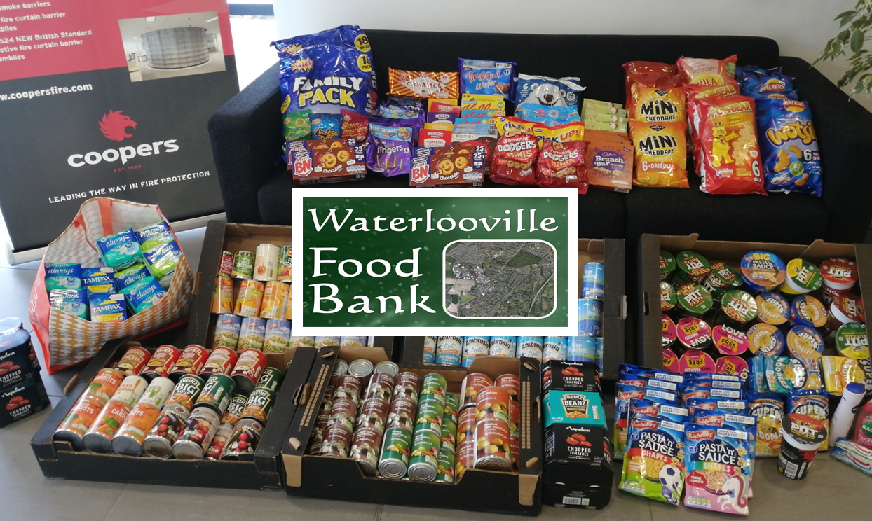 Coopers Fire Food Bank Appeal