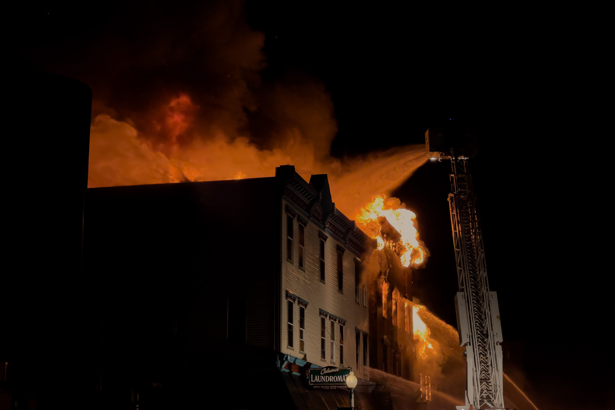 Environmental Impact of Fire: The Cost of a Burning Building