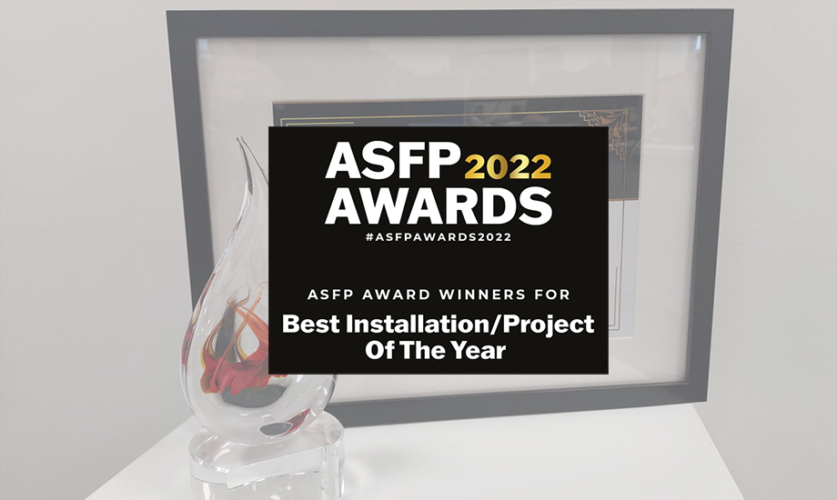 Coopers Fire Win ASFP Award 2022