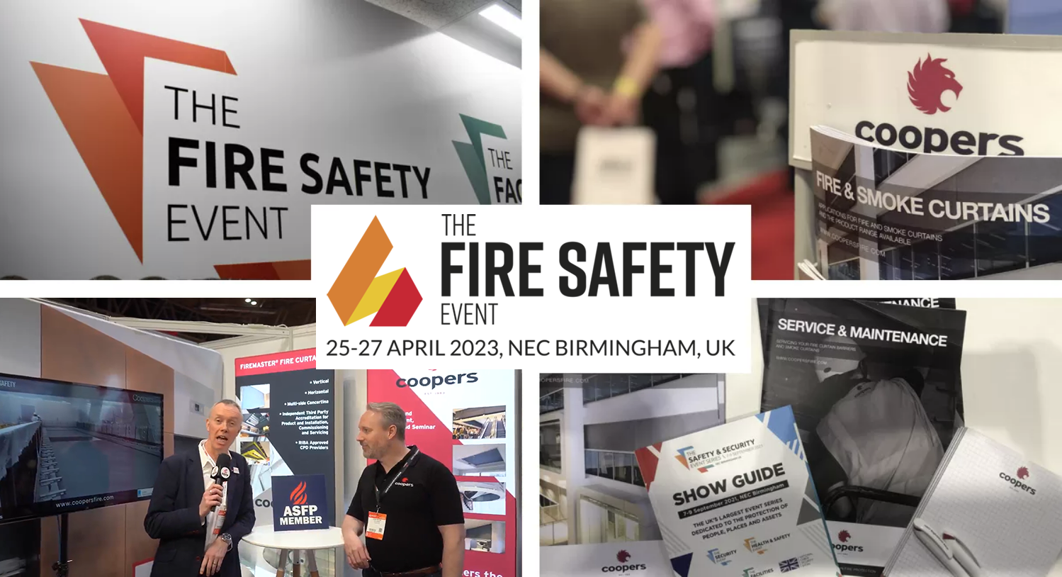 Coopers Fire are exhibiting at The Fire Safety Event 2023