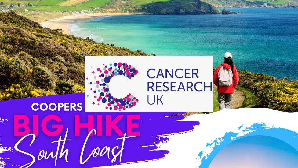 Big Hike South Coast for Cancer Research UK