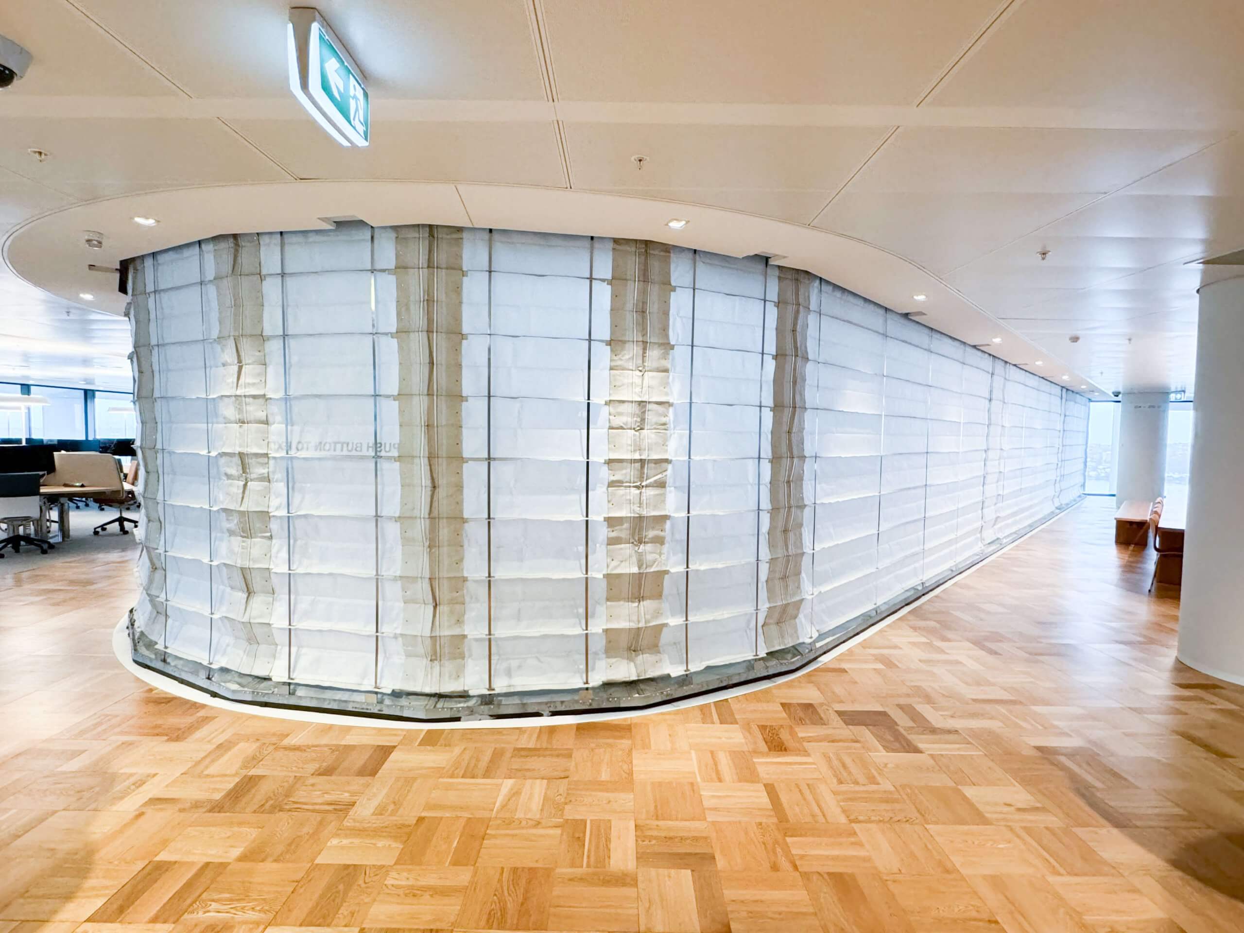 Quay Quarter Tower Australia - Concertina Fire Curtain