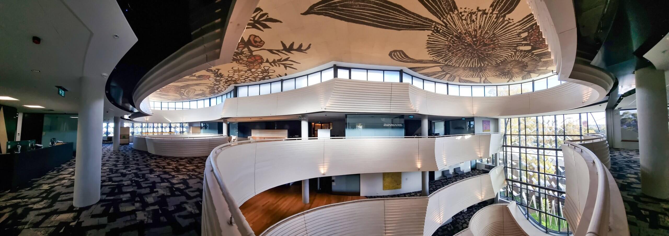 Monash Chancellery University Concertina