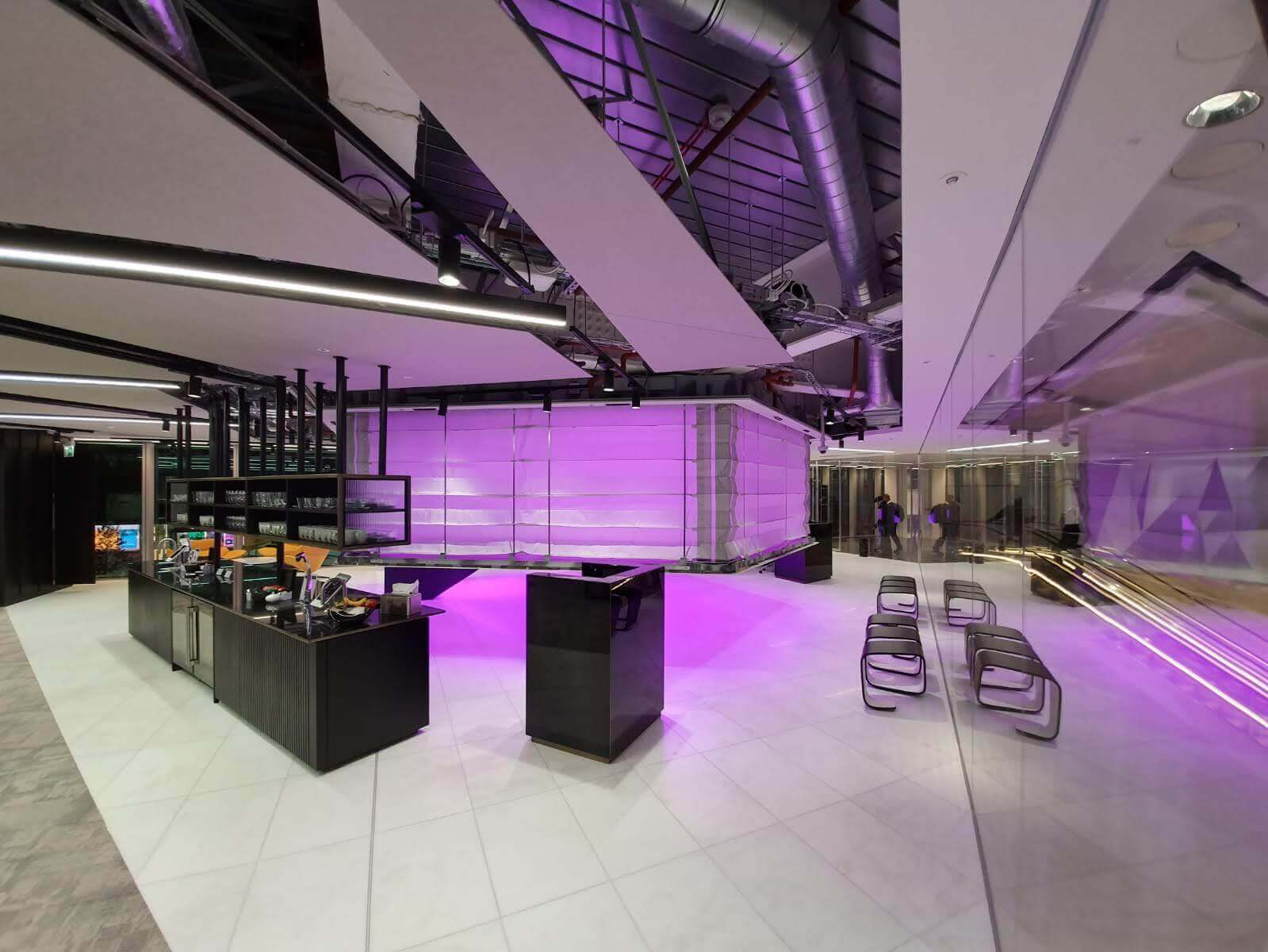 Creative design of Fire Curtains tall buildings, London