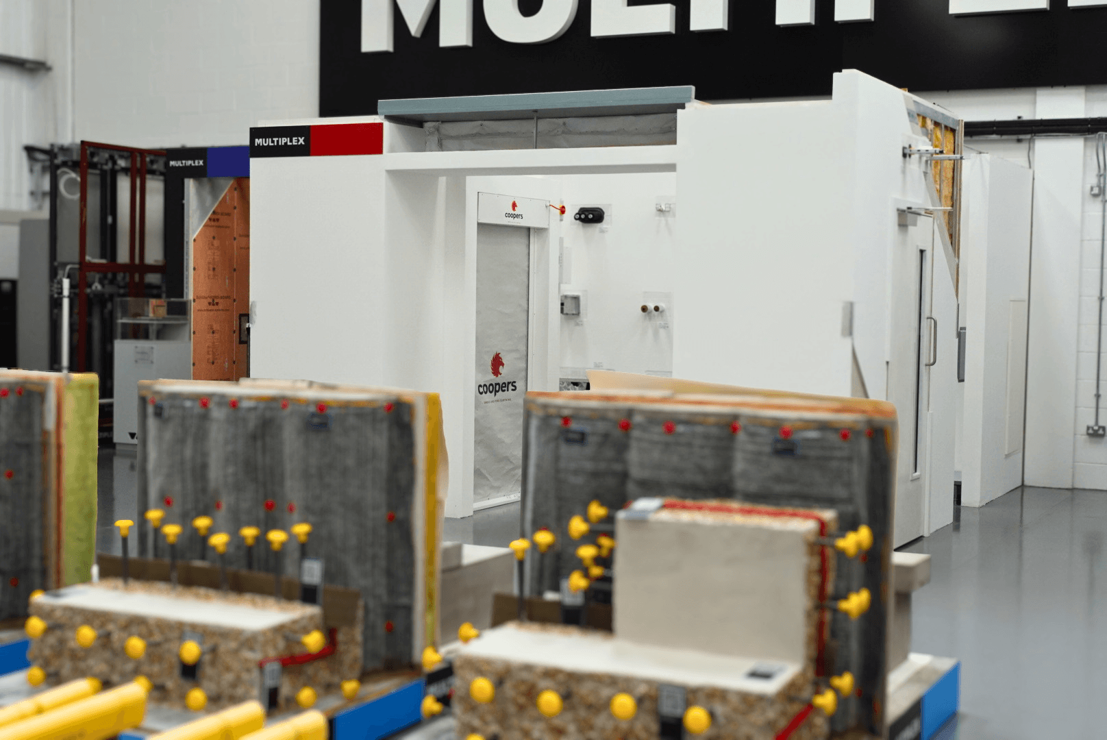 Multiplex Centre For Excellence Coopers Fire Fire Curtain For Training