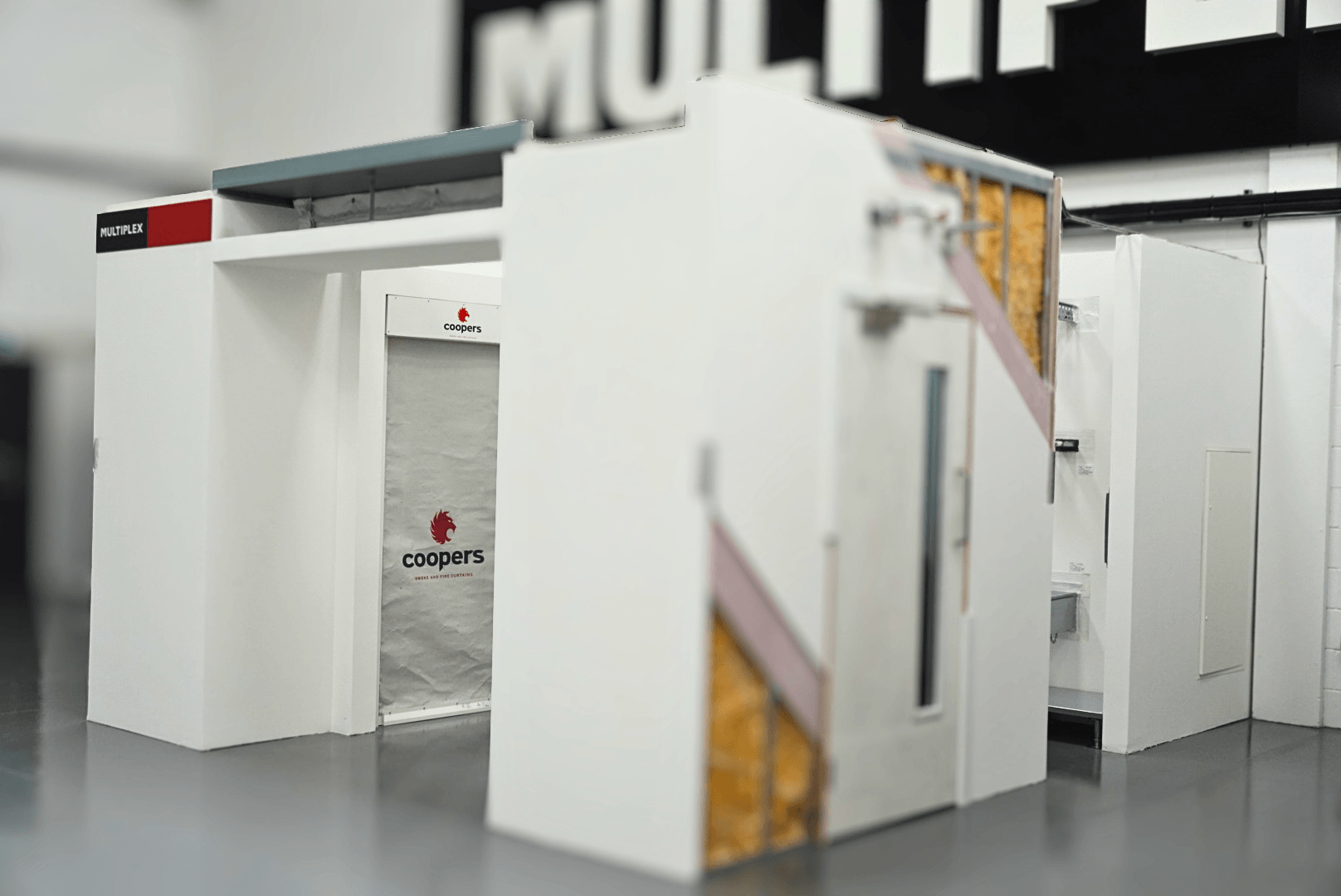 Multiplex Centre For Excellence Coopers Fire Fire Curtain For Training